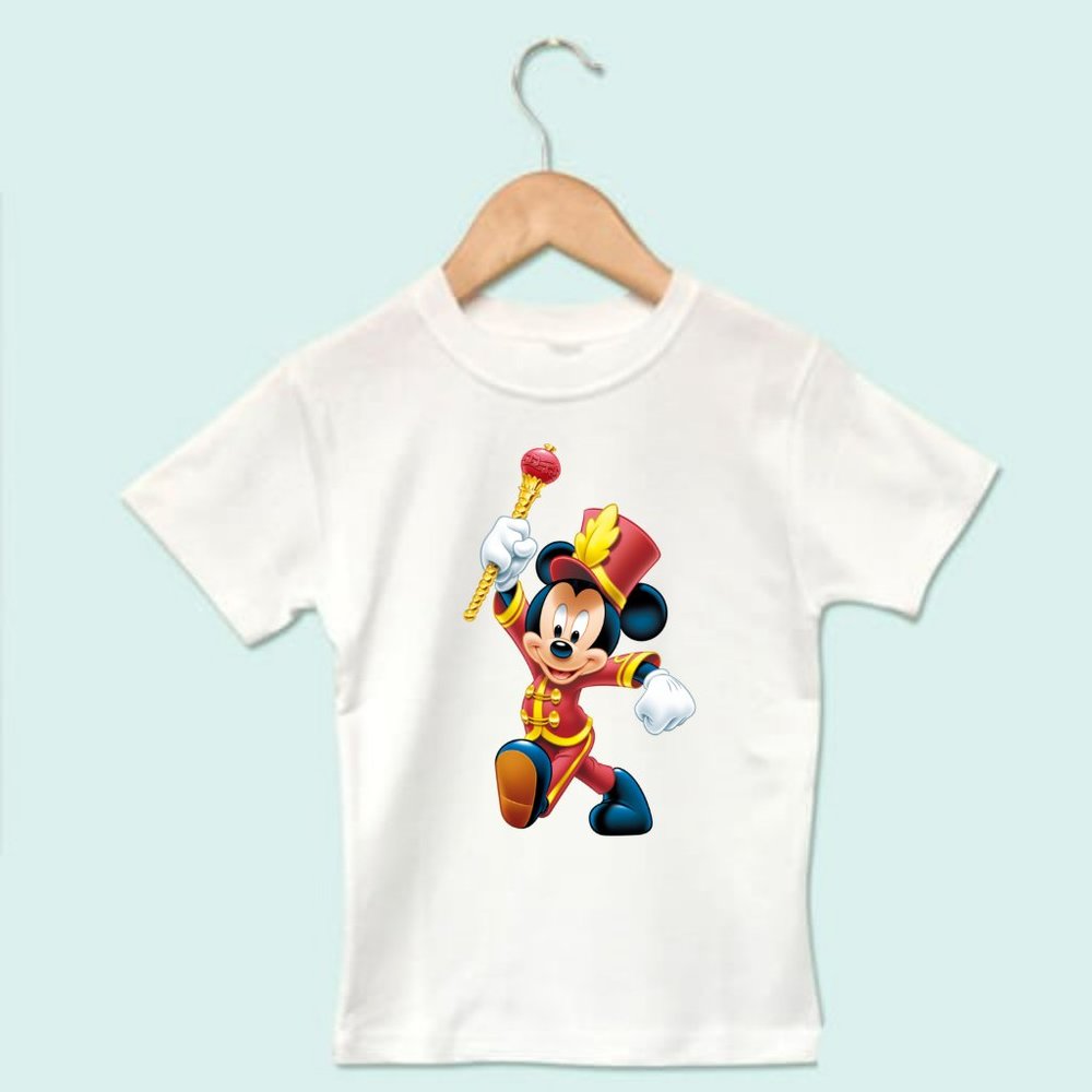Disney MARCHING MICKEY MOUSE -  Handmade T-Shirt Infant / Toddlers / Youth